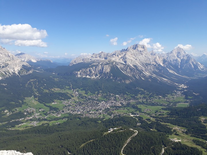 Cortina d'Ampezzo panorama