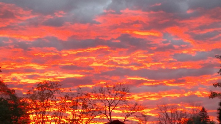 Fire in the Sky Sunrise