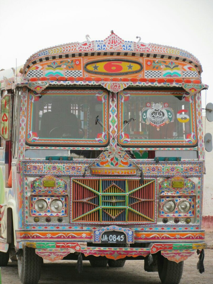 Pakistani traditional Bus (6no.)