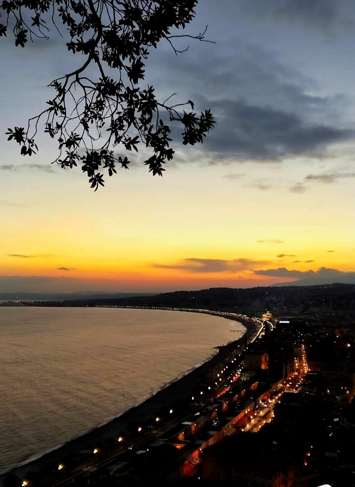 Sunset at Château, Nice