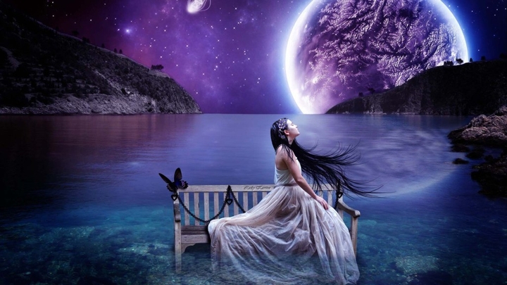 mysterious girl