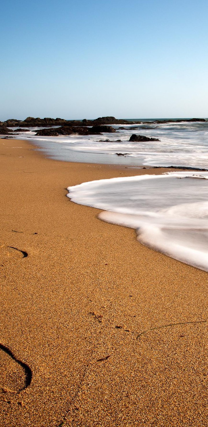 Clear beach