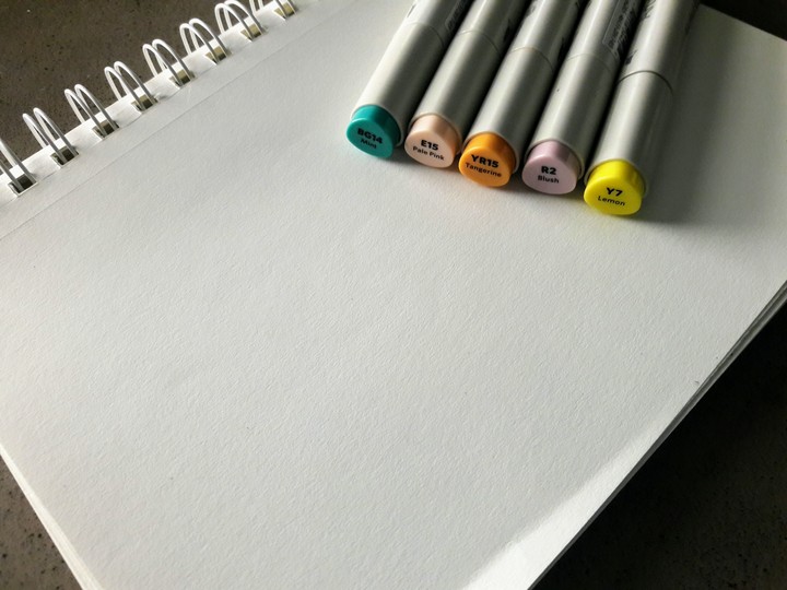 Markers. What to draw?