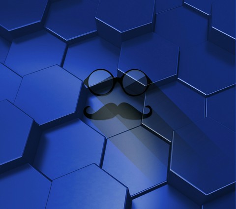 Gentleman moustache