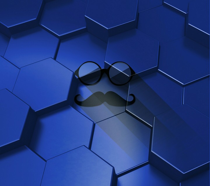 Gentleman moustache