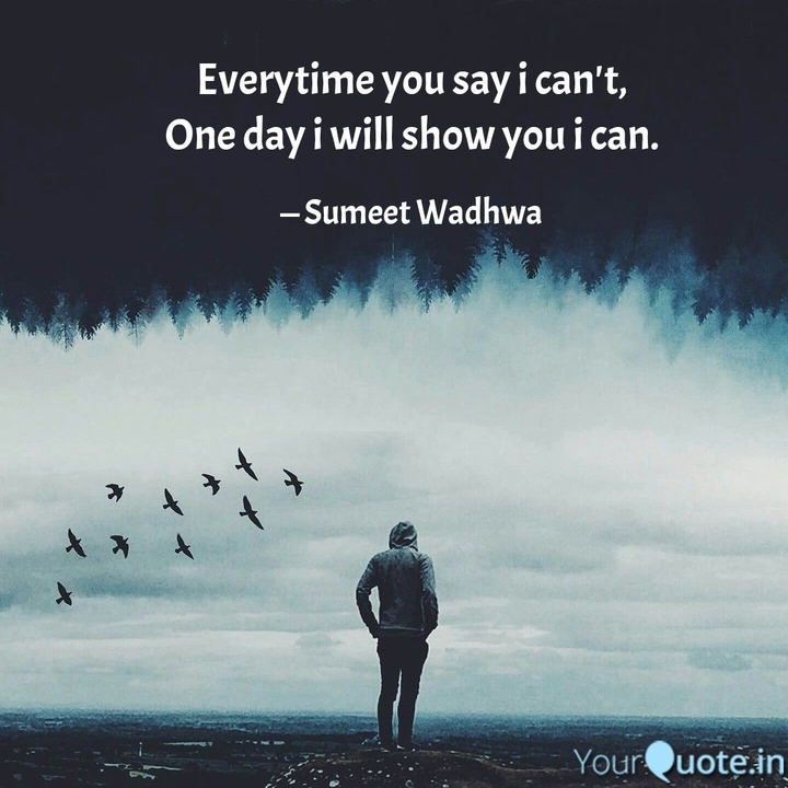 I can