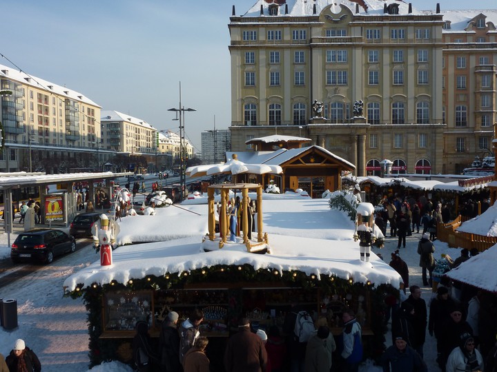 Striezelmarkt in Dresden