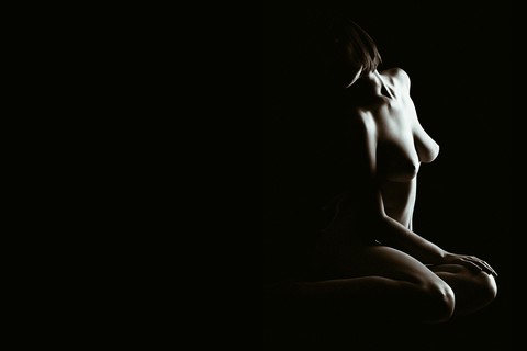 The black and white lady