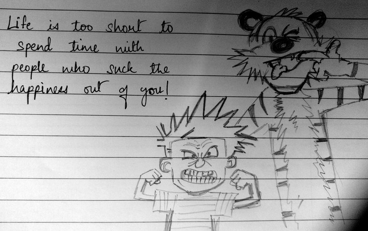 Calvin and Hobbes - friendship