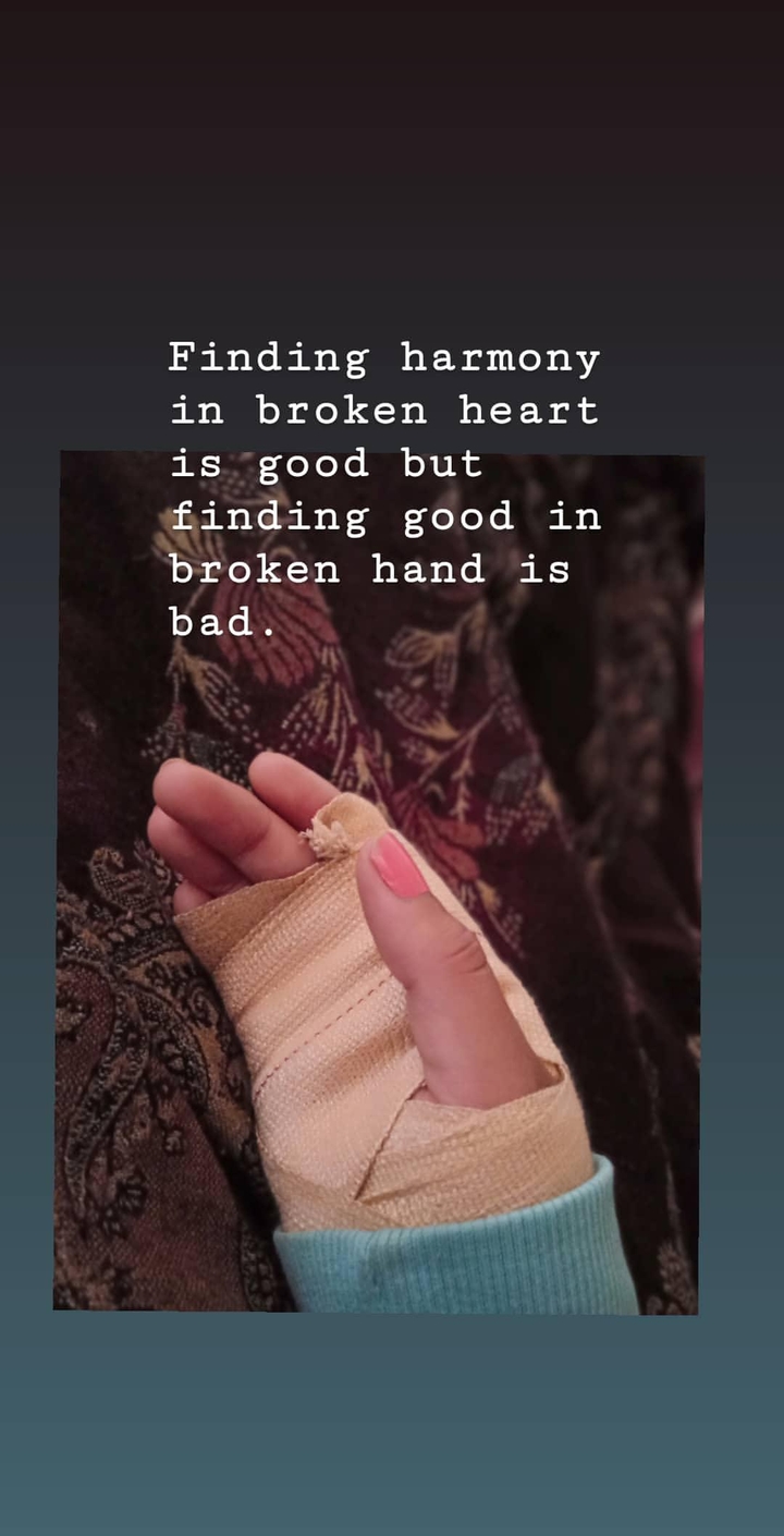 broken hand