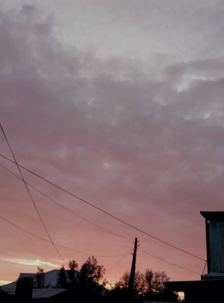 небо
