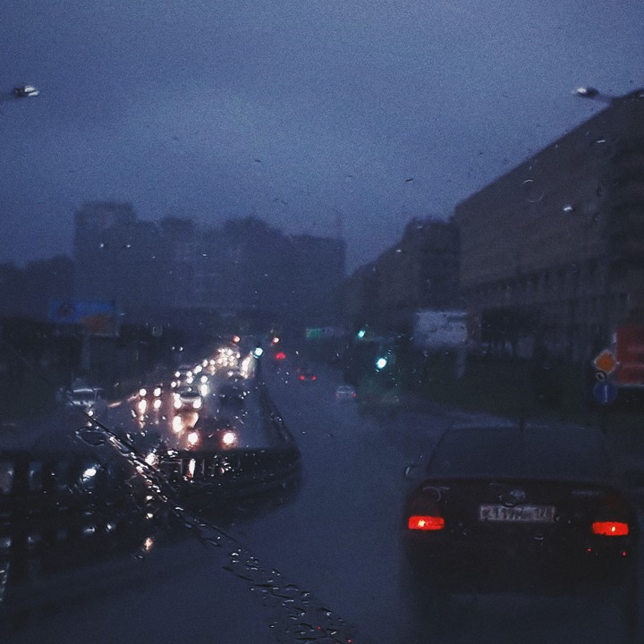 rainy city
