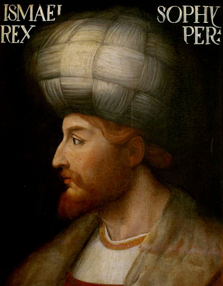 painting of Shah Esmaeil Saffavi