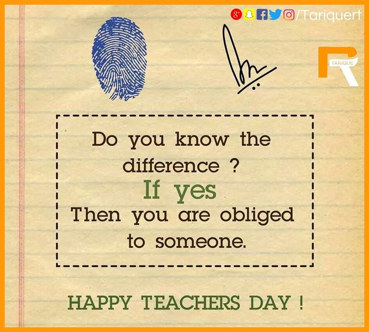 Teacher's Day