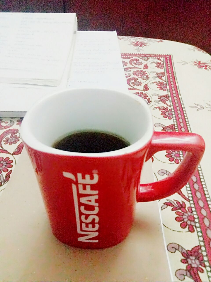 @nescafe...relax... black coffee