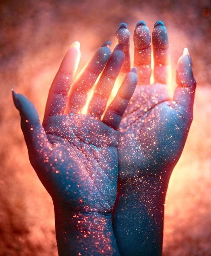 ... magical hands...