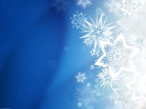White snowflakes