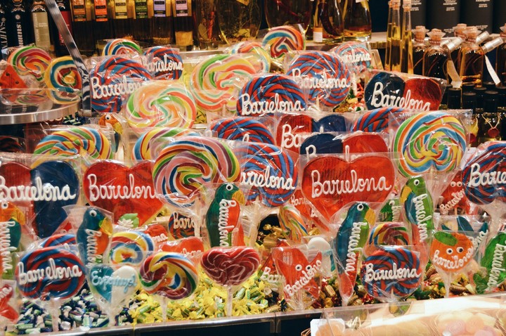 Lollipops in Barcelona
