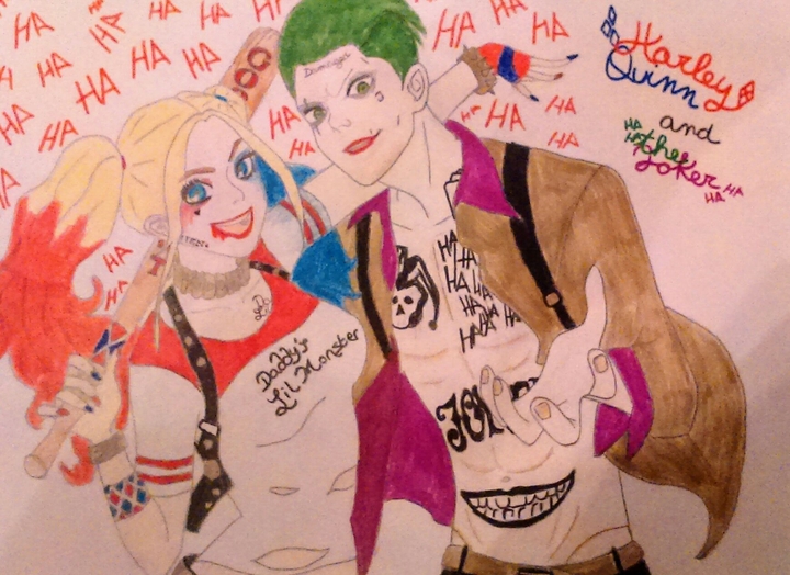 Harely Quinn and Joker