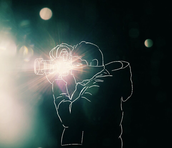 photographer sketch