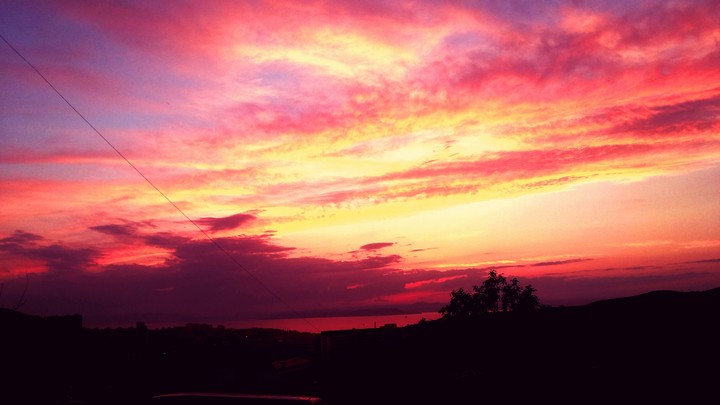 Summer sunset