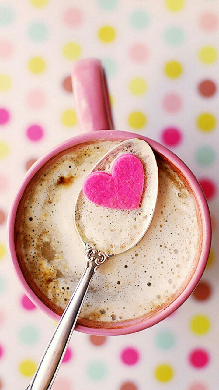 Coffee heart