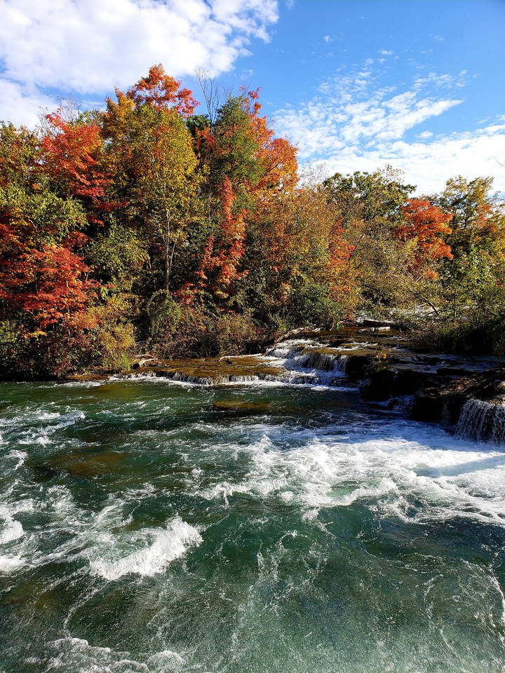 Niagara river before the Falls, Ny
