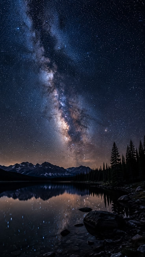sfondi star, night