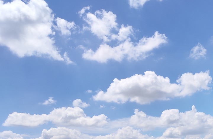 Blue White Sky