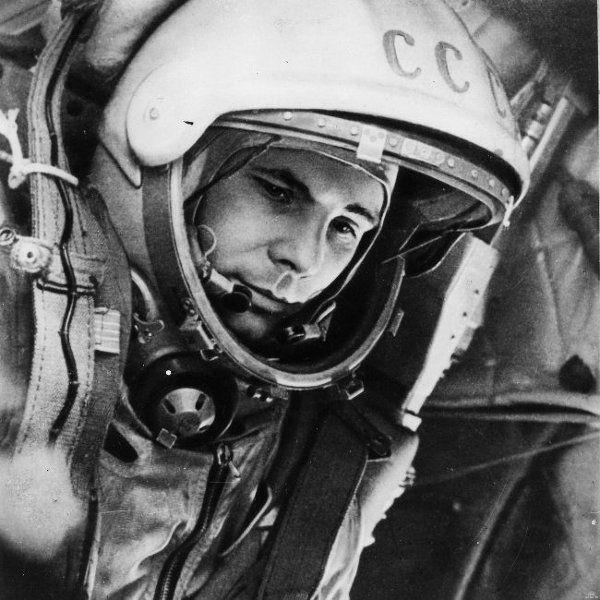 Russian cosmonaut Yuri Gagarin
