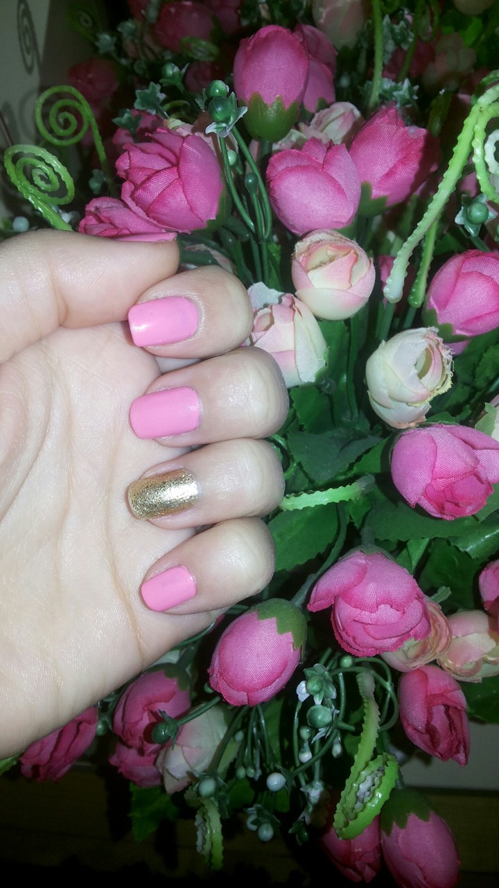 pink and glitter