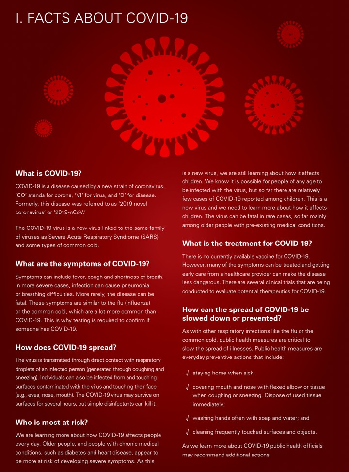 Facts About Covid-19