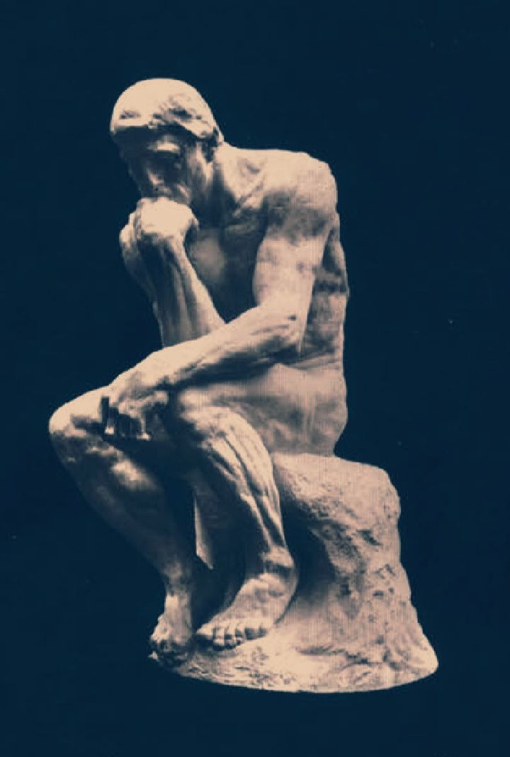 hombre pensante