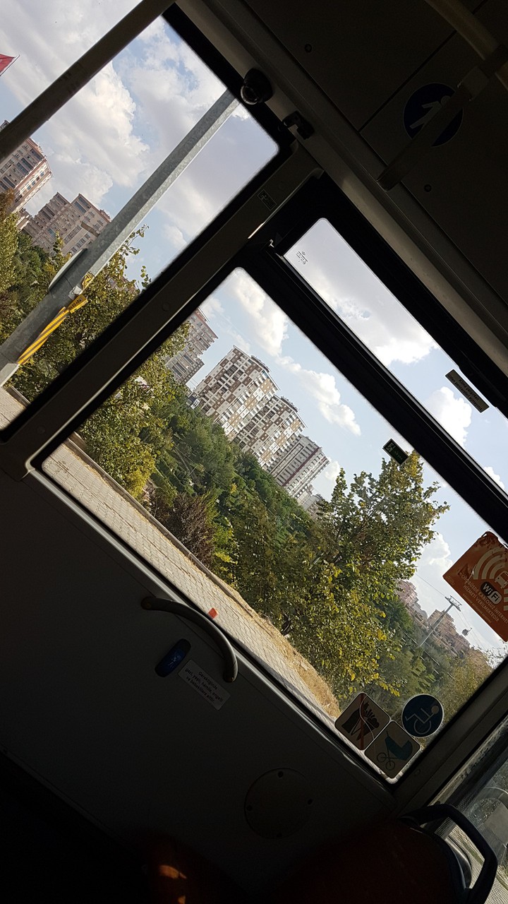 Otobüs içinde Doğa