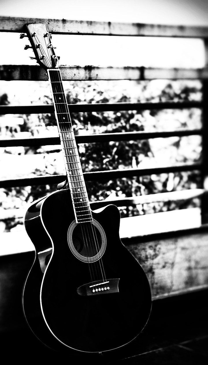 Guitar Black & White