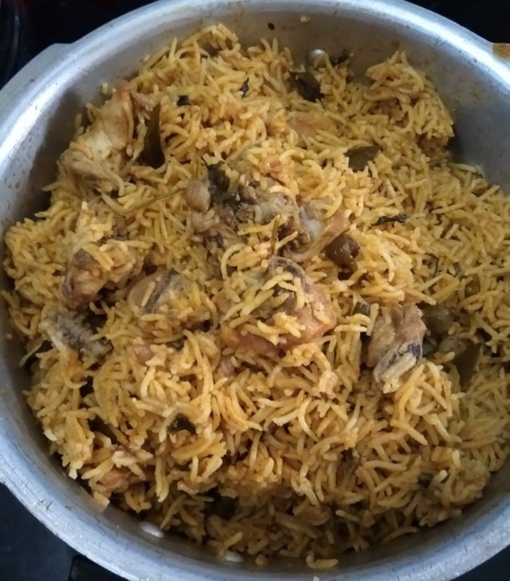 Chicken biryani ?