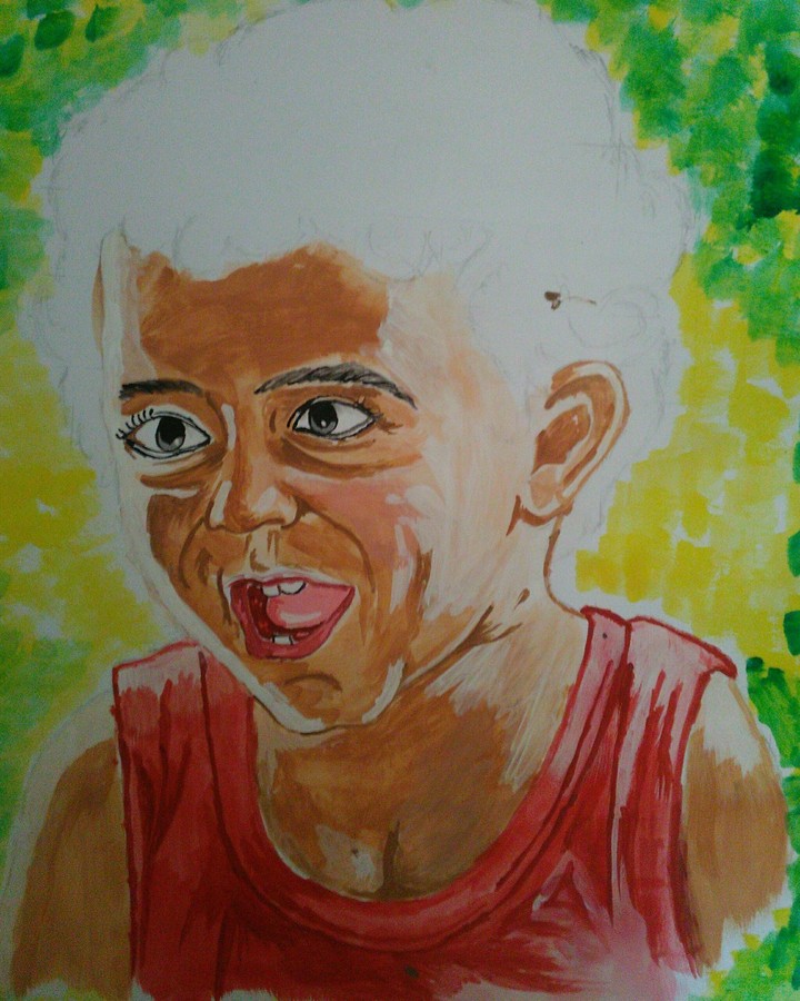 portrait of baby boy