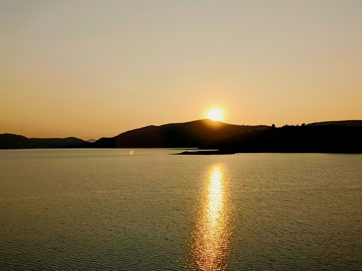 Sunset @ Kolab river