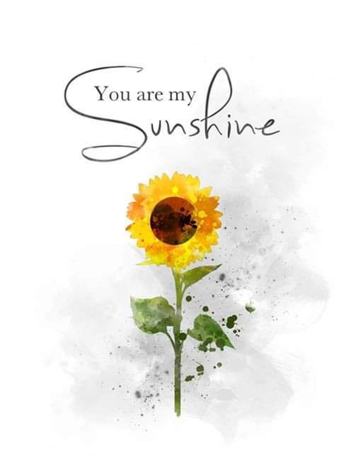 You are my sunshine