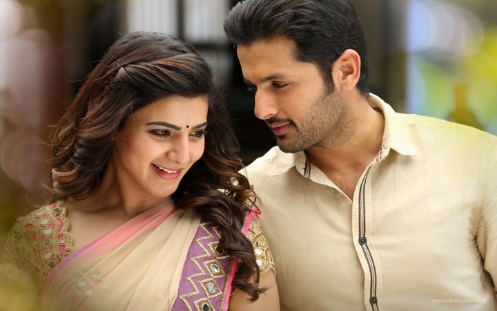 Samantha And Nithin In A Aa
