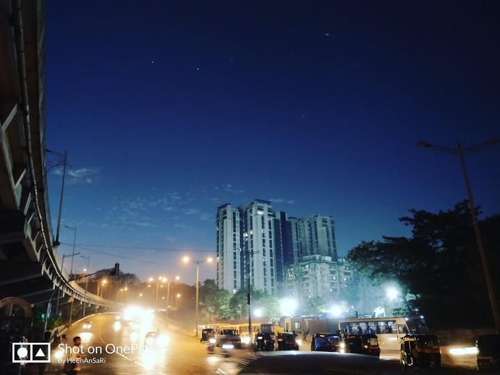 City of blue light