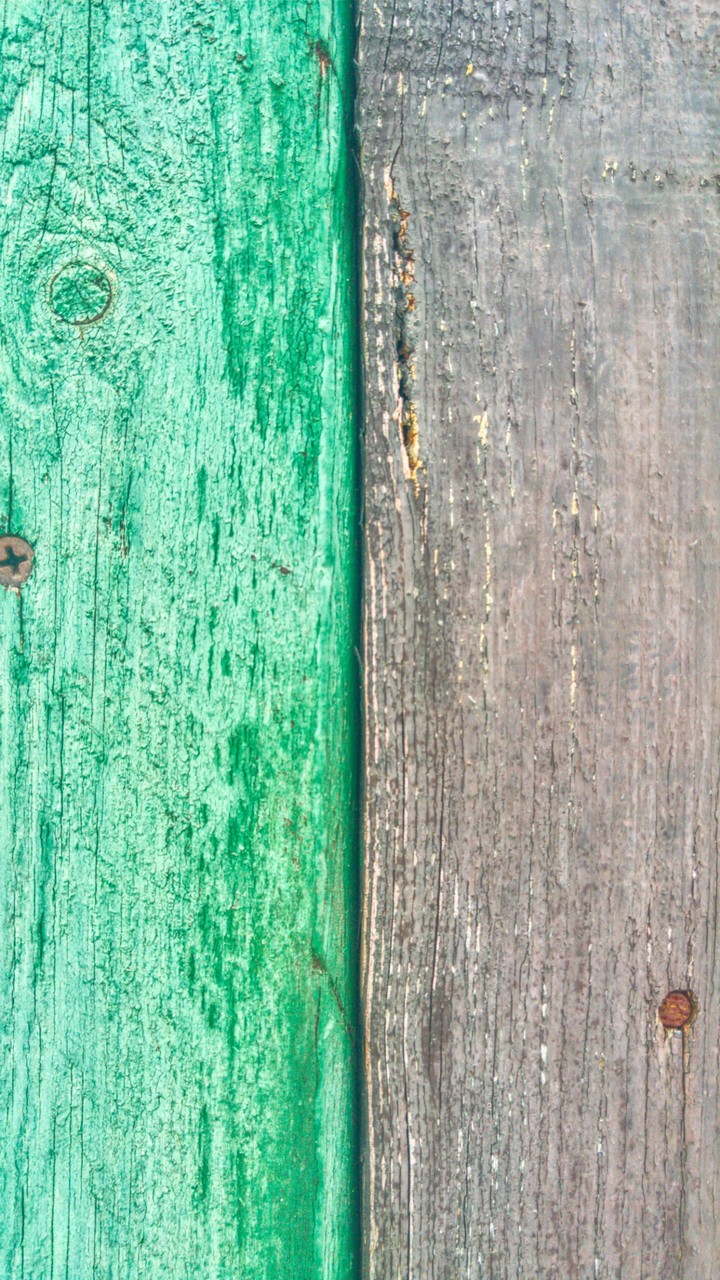 Color and grey wood