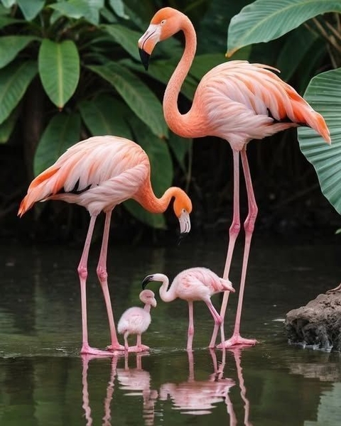 Bird, Greater_flamingo, Phoenicopterus