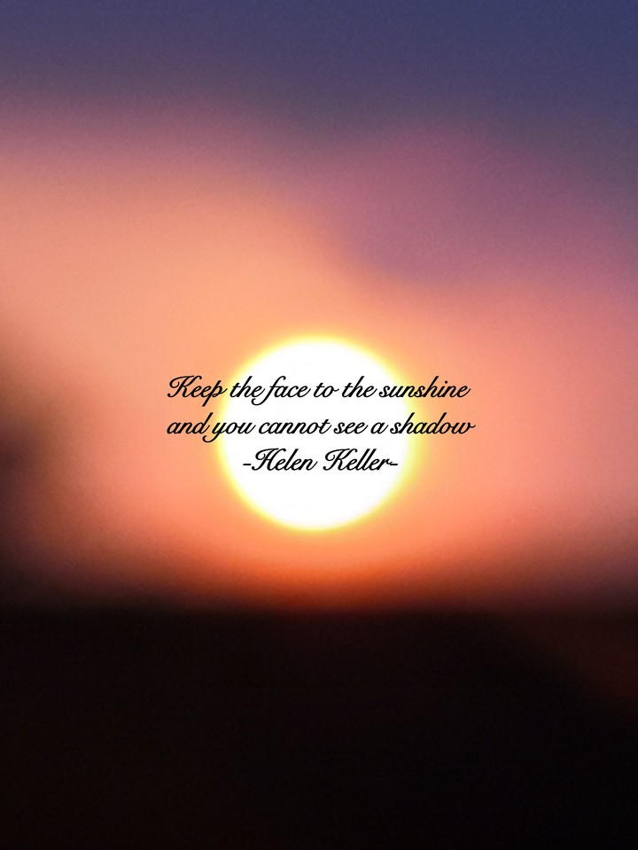 Sunset & Quotes