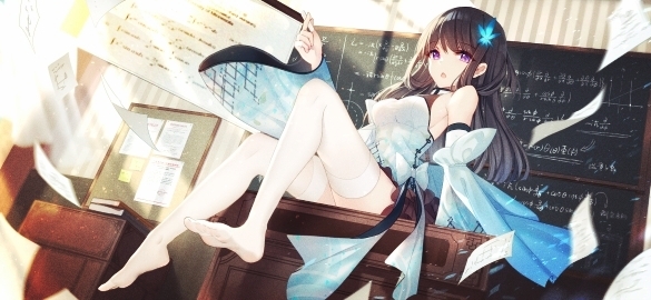 Beautiful girl anime