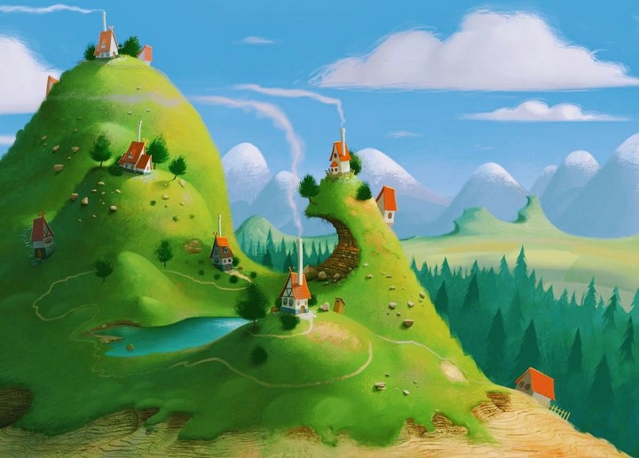 mountain village