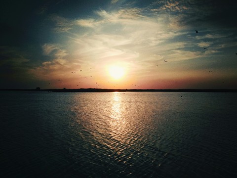 Sea and evening...