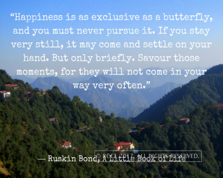 A Quote on Happiness...