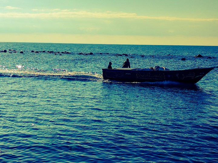 boat in the sea