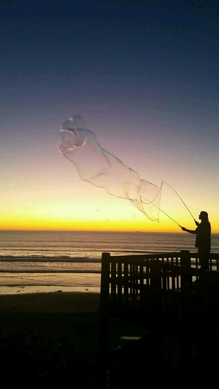 Bubble Sunset
